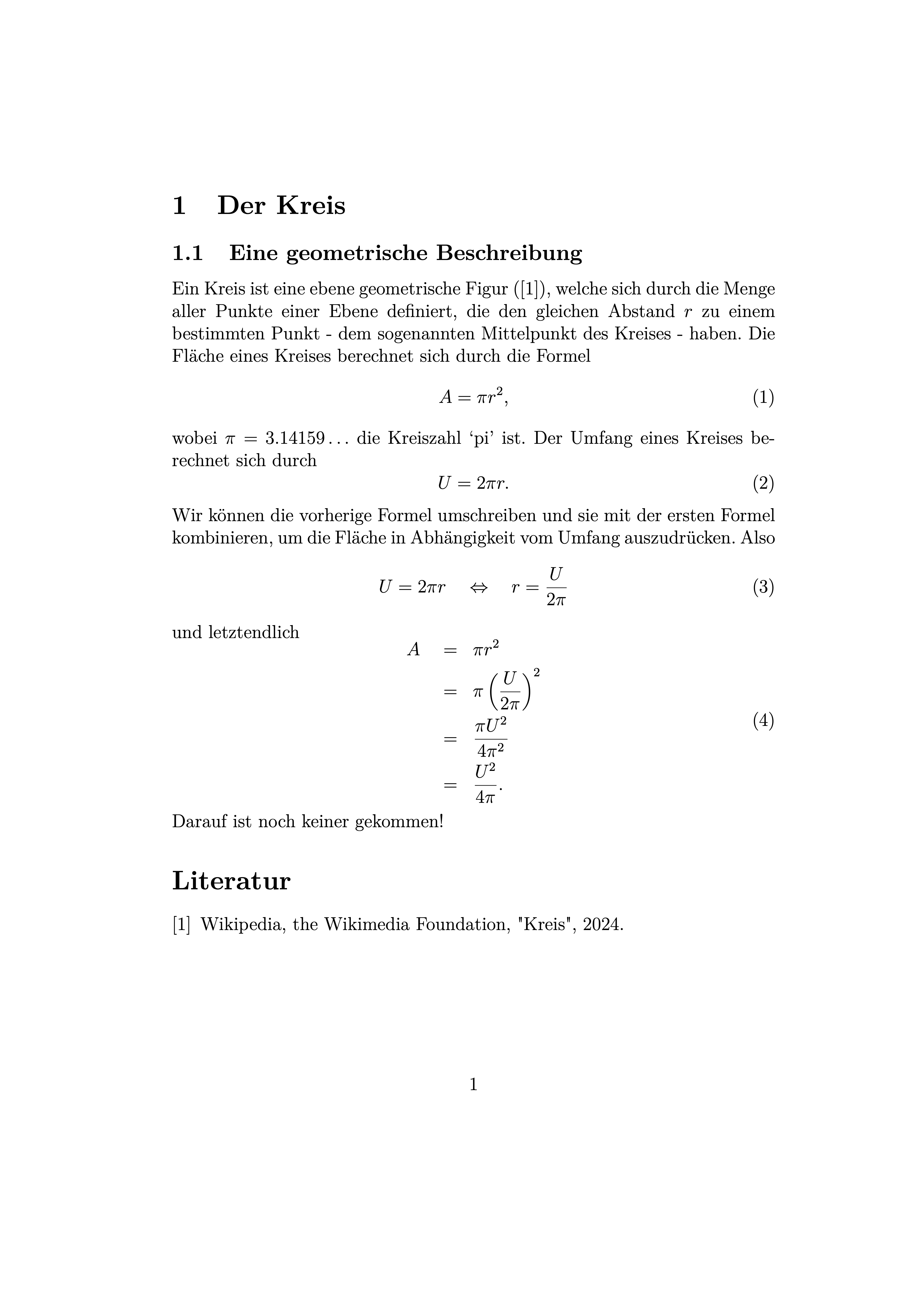 PDF erstellt mit LaTeX